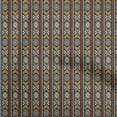 thumbnail image 1 of oneOone Polyester Spandex Rust Brown Fabric Tribal Dress Material Fabric Print Fabric By The Yard 56 Inch Wide, 1 of 5