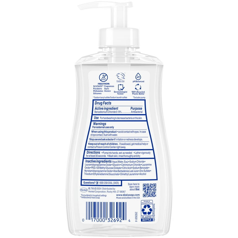Dial antibacterial soap for nose piercing clearance