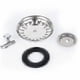 thumbnail image 2 of manual stainless steel strainer 80mm sink drain basket, 2 of 3