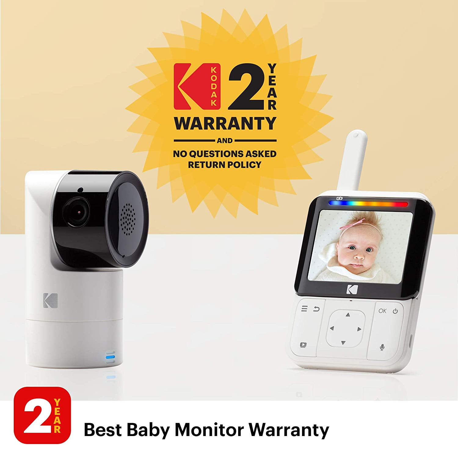 kodak cherish c225 video baby monitor