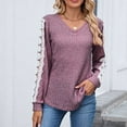 thumbnail image 2 of Blouses for Women Dressy Casual, Dressy Tops for Women Long Sleeve Sweaters for Women Long Sleeve Shirts Work, 2 of 9