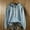 *Light Blue #, variant on ClodeEU Womens Crew Neck Casual Long Sleeve Denim Sweatshirts , Cute Pullover Relaxed Fit Tops Light Blue #,Womens Plus S