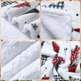 thumbnail image 4 of Christmas Sherpa Throw Christmas Tree Fleece Blanket 50 x 60 Inch Winter Xmas Plaid Tree Reversible Microfiber Blanket Holiday Decorative Soft Ultra Blankets for Gift Couch Bed, 4 of 7