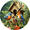 GtB9, variant on Eveokoki Birds Sitting Branch Near Birdhouse Wooden Round Wall Clock,10-Inch Silent Non-Ticking Decorative Clock for Living Room, Bedroom, Kitchen, Office, Farmhouse & Modern Home Decor