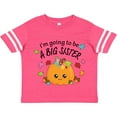thumbnail image 3 of Inktastic I'm Going to Be a Big Sister- Cute Halloween Pumpkin Girls Toddler T-Shirt, 3 of 5