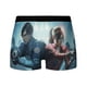 thumbnail image 4 of Calzoncillos tipo bóxer para hombre, ropa interior masculina, transpirable, con el videojuego Resident-Evil, 4 of 5