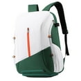 thumbnail image 3 of Ximing Basketball Backpack with Shoes Compartments Portable Casual Daypack Gym Backpack Green, 3 of 9