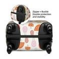thumbnail image 4 of Easygdp Cute Cartoon Mushrooms Print Elastic and Washable Suitcase Protective Cover with Hidden Zipper Fits 18-32 inch Luggage -Small, 4 of 9