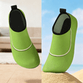 thumbnail image 3 of Barefoot Slip-On Water Shoes Quick Dry Foldable Aqua Socks for Women Outdoor Swimming Yoga Beach Sports Lightweight Non-Slip Comfortable Breathable Wear,Green 42(US-9.5), 3 of 4