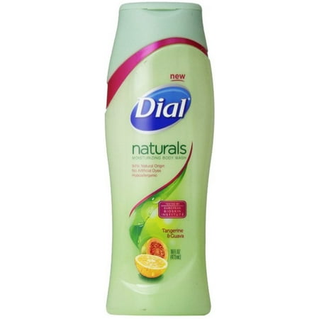 Dial Naturals Moisturizing Tangerine & Guava Body Wash, 16 fl oz
