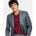 thumbnail image 2 of Calvin Klein Men's X Fit Slim Fit Stretch Suit Jackets Gray Size 38, 2 of 3