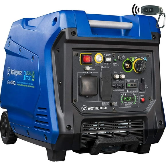 Westinghouse iGen4500DF Dual Fuel Inverter Generator