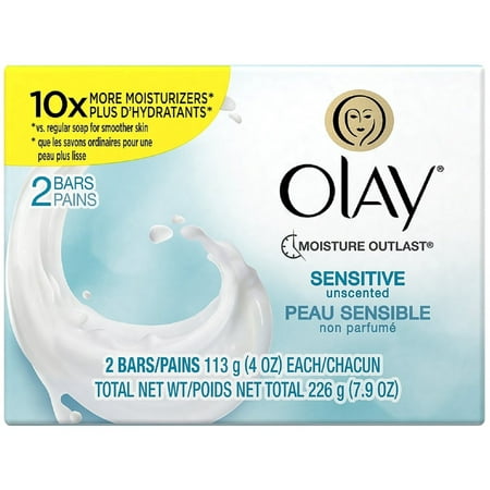 Olay sensitive bar soap bath 2-bar 4 ounce