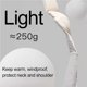 thumbnail image 5 of Bewildely Electric Heated Scarf USB Rechargeable Down Gear Control Warm Cotton Temperature 3 Warmer Neck Washable Outdoor Suministros térmicos Beige, 5 of 6