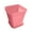 Pink, variant on UDIYO 5Pcs Mini Plastic Flower Seedling Nursery Pot with Pallet, 3" Colorful Square Plant Pot, Indoor Outdoor Flower Plant Container, Decor for Your Room, Garden, Office and Balcony ( 7 Colors )