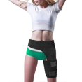 thumbnail image 4 of Hip Brace, Groin Support Sciatica Relief Wrap Thigh Hamstring Compression Sleeve For Pulled Injury Strain Tendoniti(1 pcs, black), 4 of 5