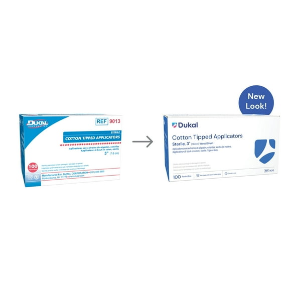 Dukal Swabstick Sterile 3 Inch Length 9013 1000 Box(s) 2 /Box