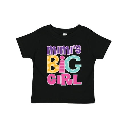 

Inktastic Mimi Grandma Big Girl Grandchild Gift Toddler Toddler Girl T-Shirt