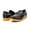 Black, variant on Chain Low Cut Stylish and Comfortable Crocodile Leather Shoes Slip-on with Crepe Sole