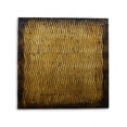 thumbnail image 1 of Metallic S Pattern Brown Wall Art, 24 x 24 in., 1 of 1