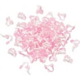 thumbnail image 2 of Beadthoven 50pcs Hard Plastic Clip on Earring Transparent Cute Non-Pierced Ears Clip Earring Converter Component with Loop for DIY Earring Jewelry Making Crafts Findings (Pink), 2 of 5