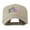 Khaki, variant on USA State Flower New Hampshire Lilac Embroidered Cap - White OSFM
