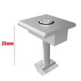 thumbnail image 2 of Solar Panel Mount Bracket Rail Clamps Fastening Module Mounting PV Photovoltaic Solar Power Trapezoidal Roof Parts, 2 of 9