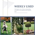 thumbnail image 4 of FENGGUIQU 32Pcs White Garden Marker Flags Practical Identification, 4 of 6