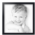 thumbnail image 2 of ArtToFrames 12" x 12" Contemporary Black Picture Frame, 12x12 inch Black Wood Poster Frame (WOM-4730),  Pack, 2 of 7