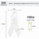 thumbnail image 2 of 2 00 piezasCinta con imperdibles, alfileres de concienciación sobre el cáncer, broche de cinta para fiestas, eventos, decoración de ropa, 2 of 5