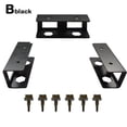 thumbnail image 1 of Under Desk Laptop Storage Shelf Bracket With Screw Adj Computer Table Stand K9A3, 1 of 6
