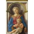 thumbnail image 3 of Filippino Lippi 11x14 Black Modern Framed Museum Art Print Titled - Madonna and Child (C. 1440), 3 of 5