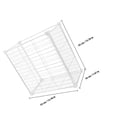 thumbnail image 2 of SKISUNO 1Pack Storage Solution Garage Storage Bins Iron Space Maximization for Families, 2 of 6