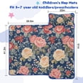 thumbnail image 5 of Pioneer Flower Floral Print Pattern Toddler Nap Mats for Kids Preschool,Sleeping Mat Bag or Kids,Toddler Sleeping Bag,Toddler Nap Mat or Daycare, 5 of 6