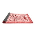 thumbnail image 2 of Ahgly Company Indoor Round Animal Red Traditional Area Rugs, 4' Round, 2 of 4
