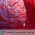 thumbnail image 3 of Flamingo Waterproof Shower Curtain Set with Hook, Printed Design for Bathroom Decoration - Shower Curtain Sets, 3 of 5