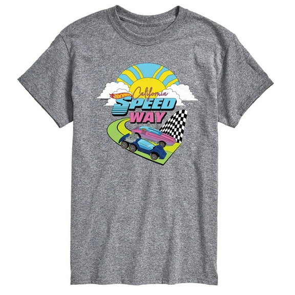 Hot Wheels - California Speedway 70S - Men's Short Sleeve T-Shirt