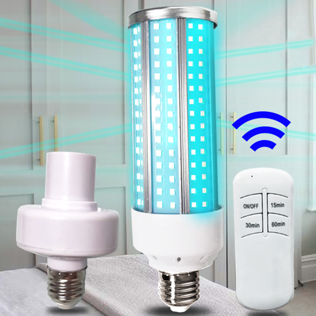 Rinhoo 60W UV Light LED Bulb E27 Interface Household Room Cleaning