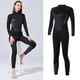 thumbnail image 4 of s de neopreno de 3 mm para mujer, de manga larga, de cuerpo completo, espalda con cremallera, de neopreno, kayak, buceo, snorkel, natación, - L L DYNWAVEMX Traje de buceo de cuerpo entero, 4 of 8