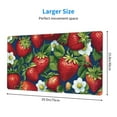 thumbnail image 3 of Kdxio Strawberry2 Print Large Gaming Mouse Pad,Non-Slip Base,Water Resist Keyboard Pad for Gamer,Office & Home,29.5 x 15.8 in, 3 of 9