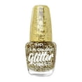 thumbnail image 3 of (3 pack) L.A. COLORS Glitter Vibes Nail Polish, Golden Glow, 0.44 fl oz, 3 of 7