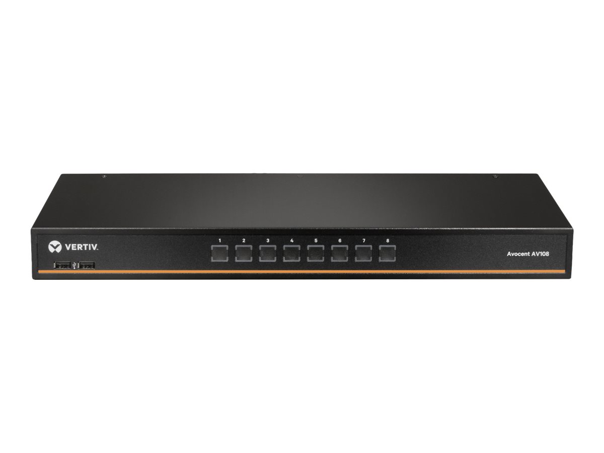 Avocent AutoView AV108 KVM switch 8 x KVM port(s) 1 local user