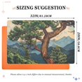 thumbnail image 6 of Yayeee Doormat for Indoor Entrance 32" x 20" Non Slippery Floor Rug, Retro Pine Tree, 6 of 8