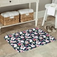 thumbnail image 5 of Kdxio Rabbit And Rose,16" x 24", Non-Slip Front Door Mats,Outdoor Welcome Mat Washable, 5 of 9