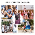 thumbnail image 6 of Sikiie Flower Bald Eagle Basketball Jersey Reversible Men's Mesh Athletic Sports Shirts Training Practice S-4XL4X-Large, 6 of 6