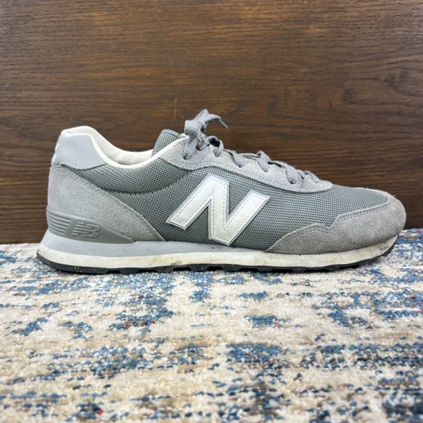 New Balance 515 Shoes Mens 12 Gray Suede Casual Walking Athletic ML515GRY