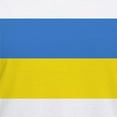 thumbnail image 3 of CafePress - Ukraine Flag T Shirt - Womens Cotton V-Neck T-shirt, 3 of 4