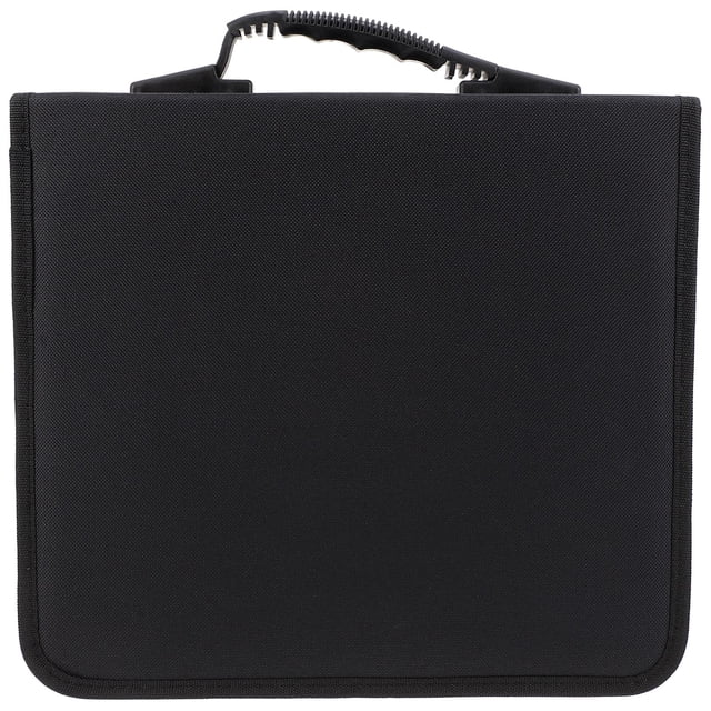 Shisuyan Portable 240 Capacity CD DVD Case Holder Oxford Cloth Storage Bag Organizer