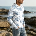 thumbnail image 5 of Sun Hoodie Mens Long Sleeve Athletic Workout Tops Rash Guards Hiking Running Swim Athletic Workout Shirt, 5 of 6