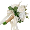 thumbnail image 3 of Ramo de novia Ramo de boda Ramo de flores artificiales Ramo romántico de boda, 3 of 6
